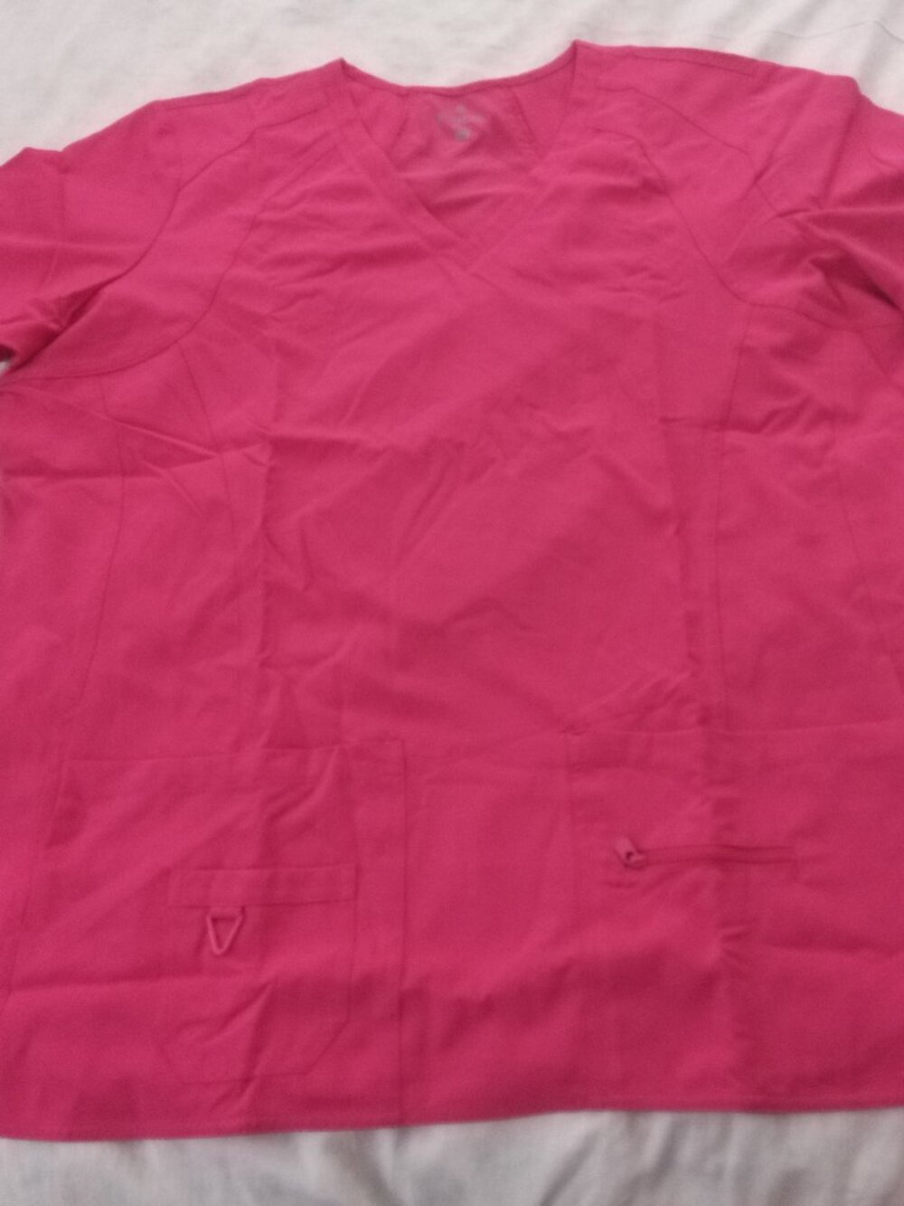 Med Couture Activate Scrub Top Women's Size 3XL in Pink